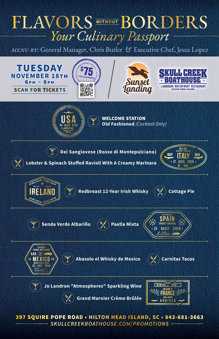 Flavors without Borders Event